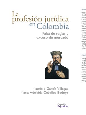 cover image of La profesión jurídica en Colombia